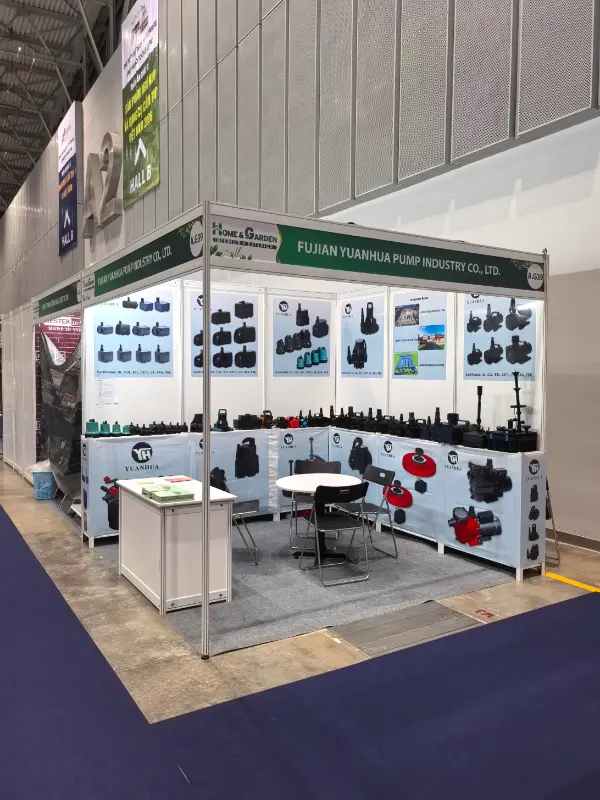 Fujian Yuanhua Pump Industry Co., Ltd. ställde ut på Saigon Exhibition & Convention Center - SECC